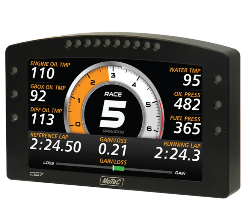 C127 7" COLOR DISPLAY W/USB