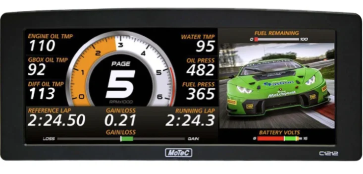 C1812 12" Color Display Logger W/USB