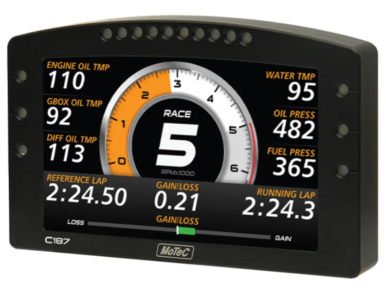 C187 7" Color Display Logger W/USB