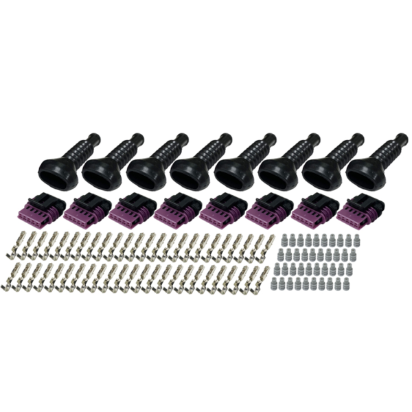 Racegrade Merc Marine IGN1A Coil Connector - Set Of 8