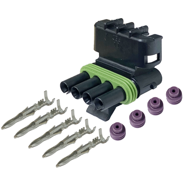 4 Socket Male Housing