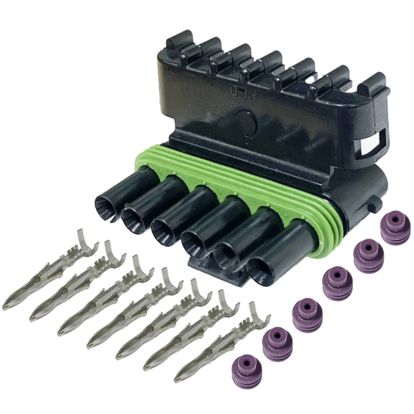 6 Socket Male Housing