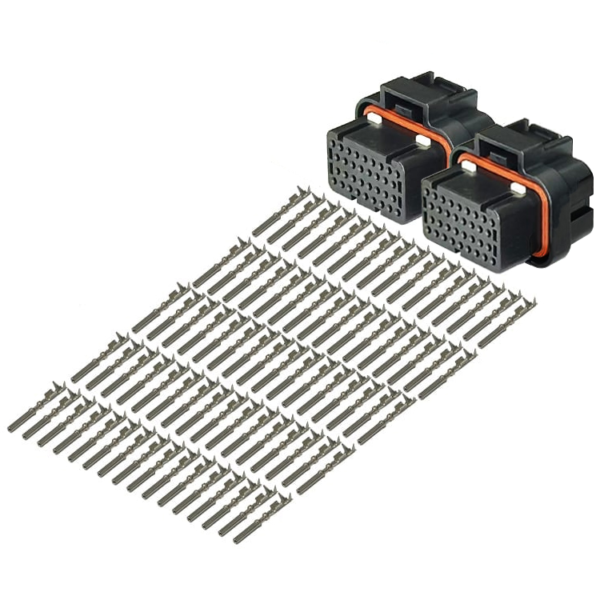 Dual 34 Pin Key 1 & 2 Connector Kit