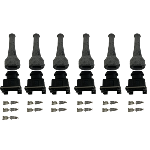 LK-2 Injector Kit - 6 Cylinder Straight Boots