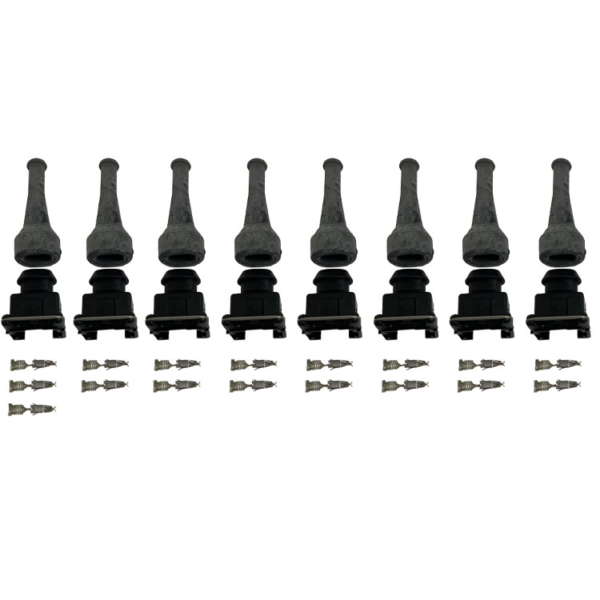 LK-2 Injector Kit - 8 Cylinder Straight Boots