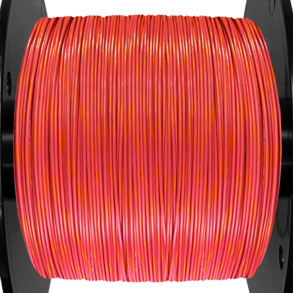 18AWG Wire - Red/Orange