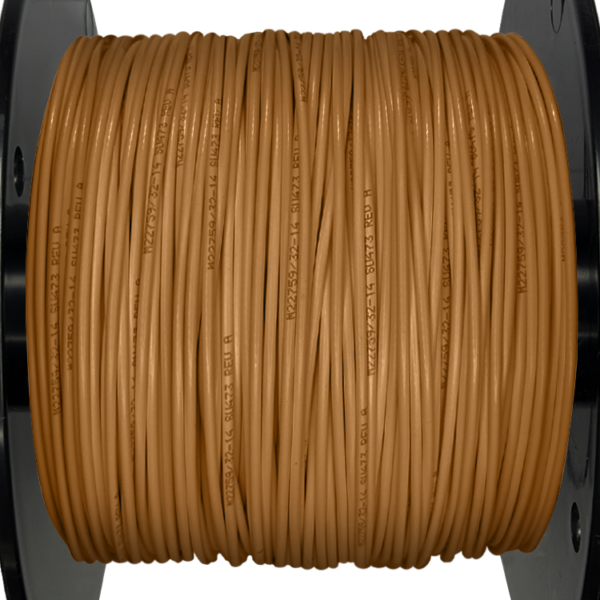 14AWG Wire - Brown
