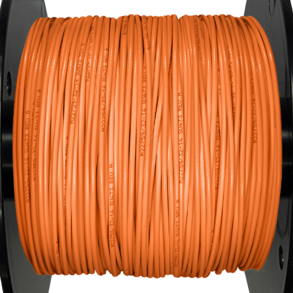 14AWG Wire - Orange