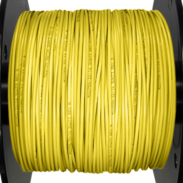 14AWG Wire - Yellow