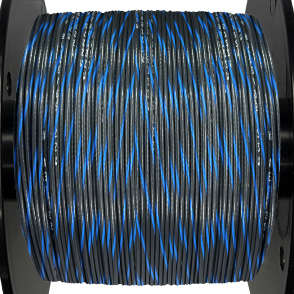 18AWG Wire - Black/Blue