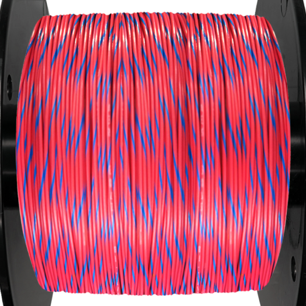 18AWG Wire - Red/Blue