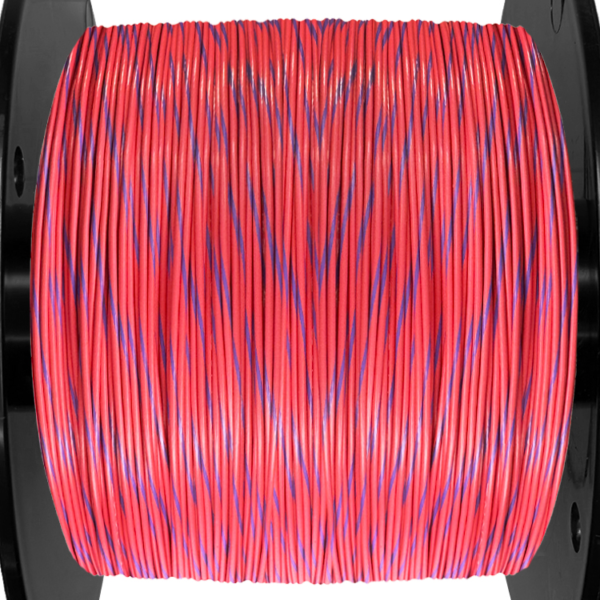 18AWG Wire - Red/Violet