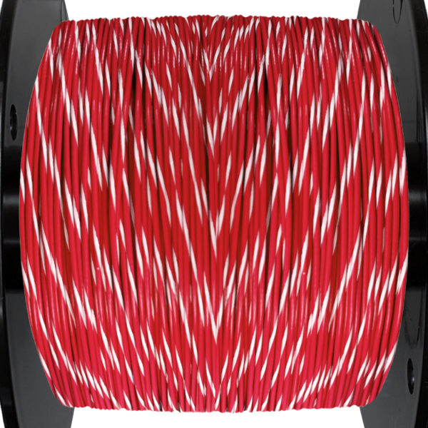 18AWG Wire - Red/White
