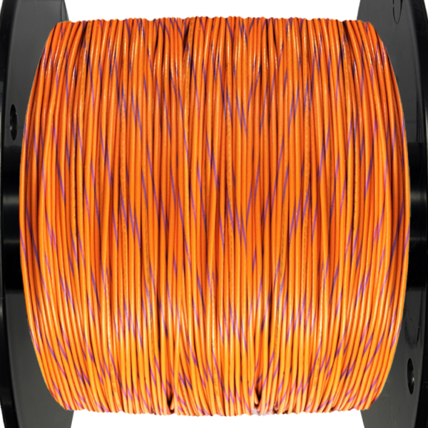 18AWG Wire - Orange/Violet