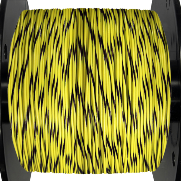 18AWG Wire - Yellow/Black