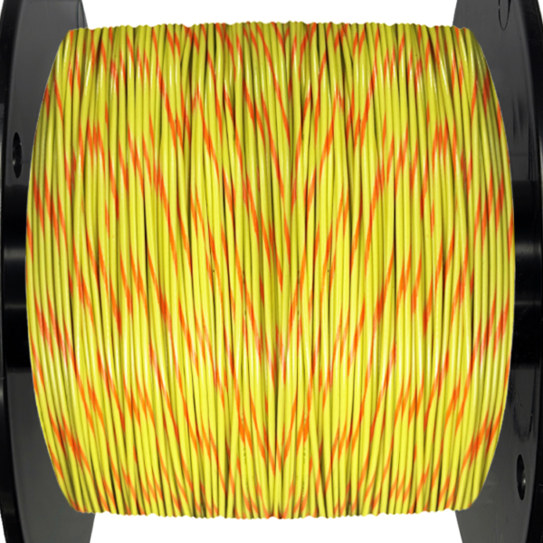 18AWG Wire - Yellow/Orange