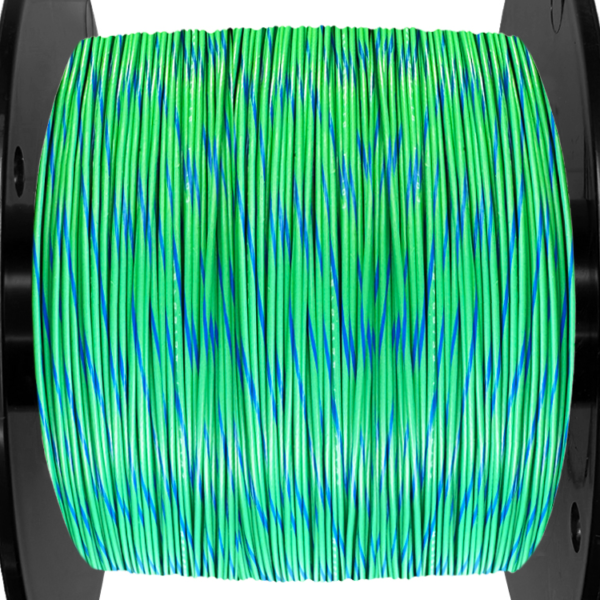 18AWG Wire - Green/Blue