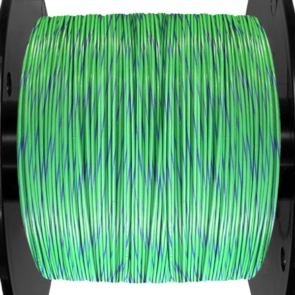 18AWG Wire - Green/Violet