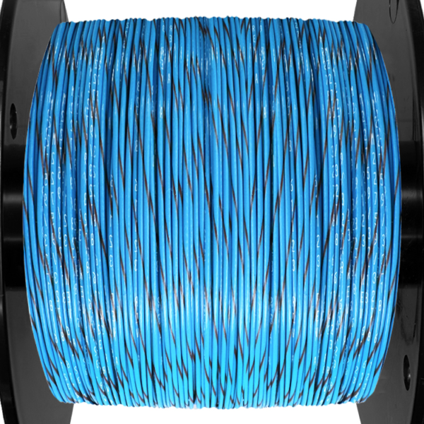 18AWG Wire - Blue/Brown