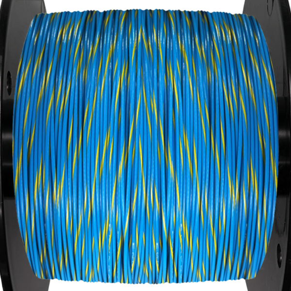 18AWG Wire - Blue/Yellow