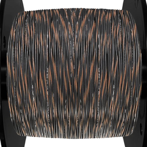 18AWG Wire - Black/Brown