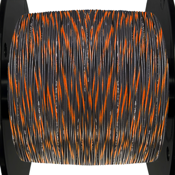 20AWG Wire - Black/Orange