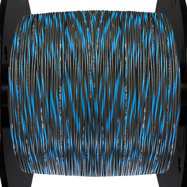 20AWG Wire - Black/Blue