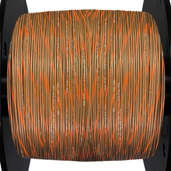 20AWG Wire - Brown/Orange
