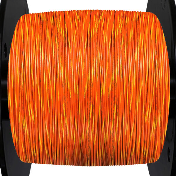 20AWG Wire - Orange/Yellow