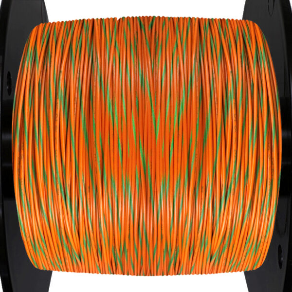 20AWG Wire - Orange/Green