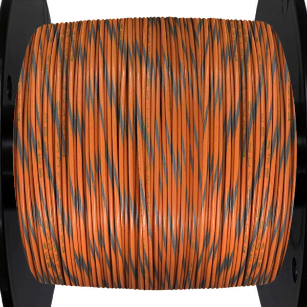 20AWG Wire - Orange/Grey