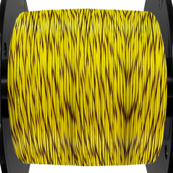 20AWG Wire - Yellow/Brown