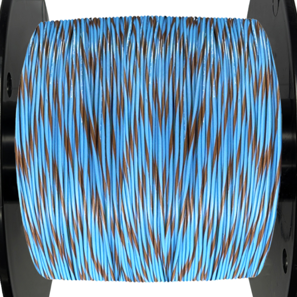 20AWG Wire - Blue/Brown