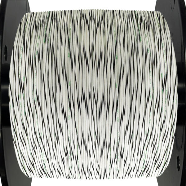 20AWG Wire - White/Black