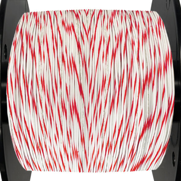 20AWG Wire - White/Red