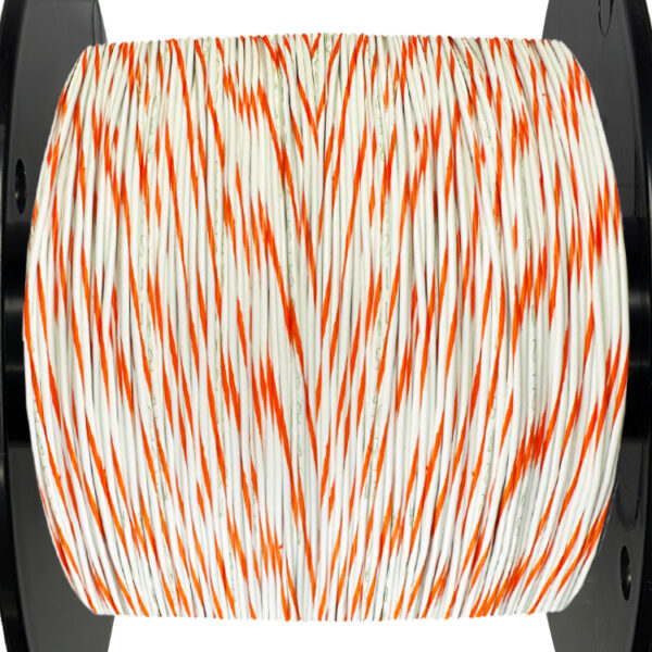 20AWG Wire - White/Orange